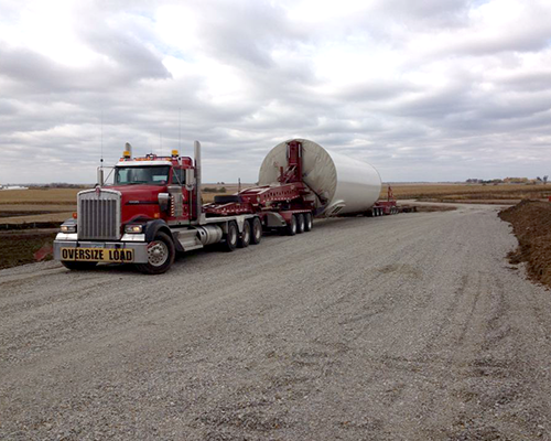 Truck transporting turbine.png