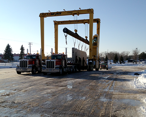 LeFebvre trucks hauling commercial concrete building component-2.png